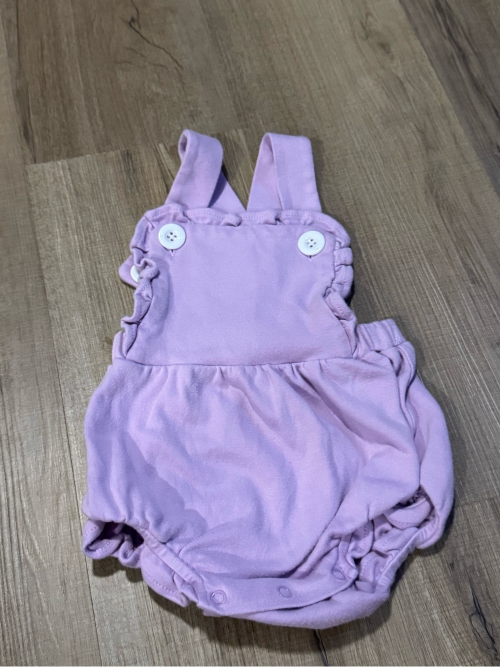 Soft Lavender Baby One-Piece Bodysuit